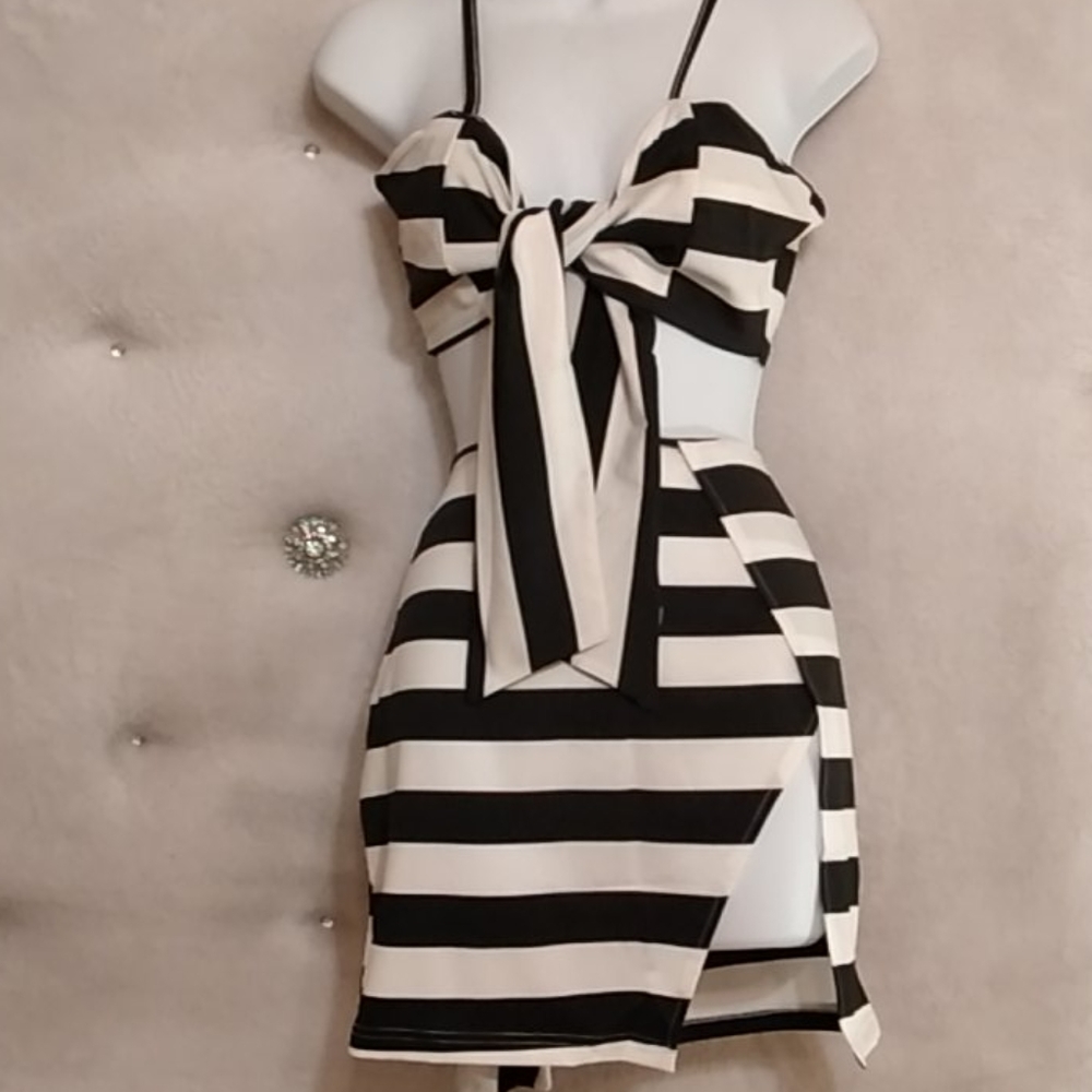 🔥Striped two piece Skirt set - Picture 2 of 8